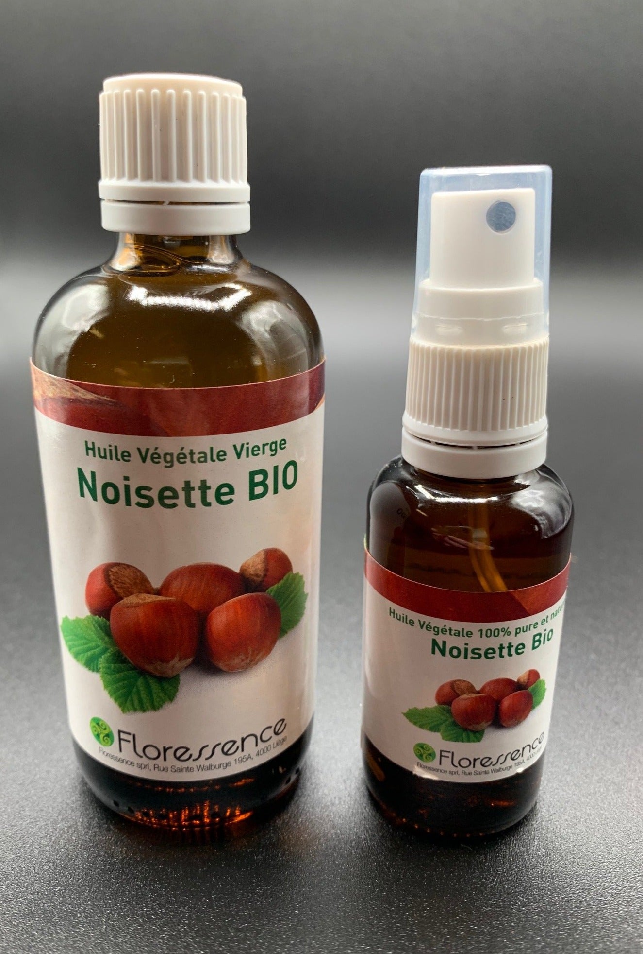 Noisette - Huile végétale bio - Salvia Nutrition - 100 ml