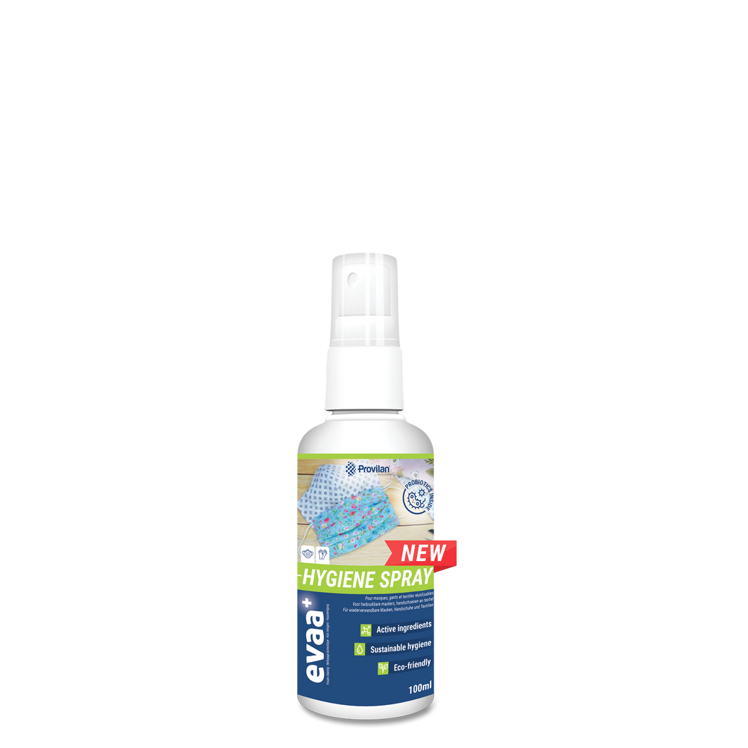 Hygiene Spray pour Textiles & Masques Réutilisables Evaa+ 100ml