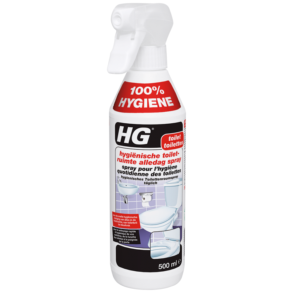 Spray nettoyant pour l’hygiène quotidienne des toilettes - HG - 500ml