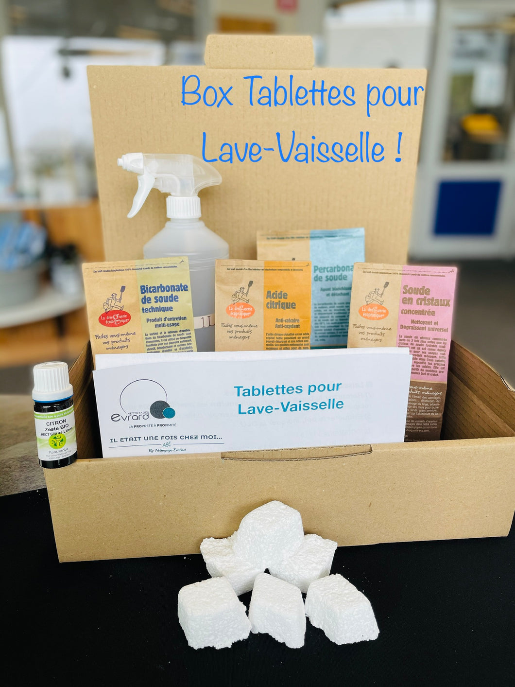 Box Tablettes Ecologiques pour Lave-Vaisselle