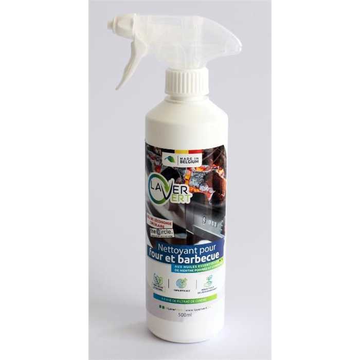 Spray Pour Barbecue & Four 100% Naturel, Vegan & Ecologique - LaverVert - 500ml