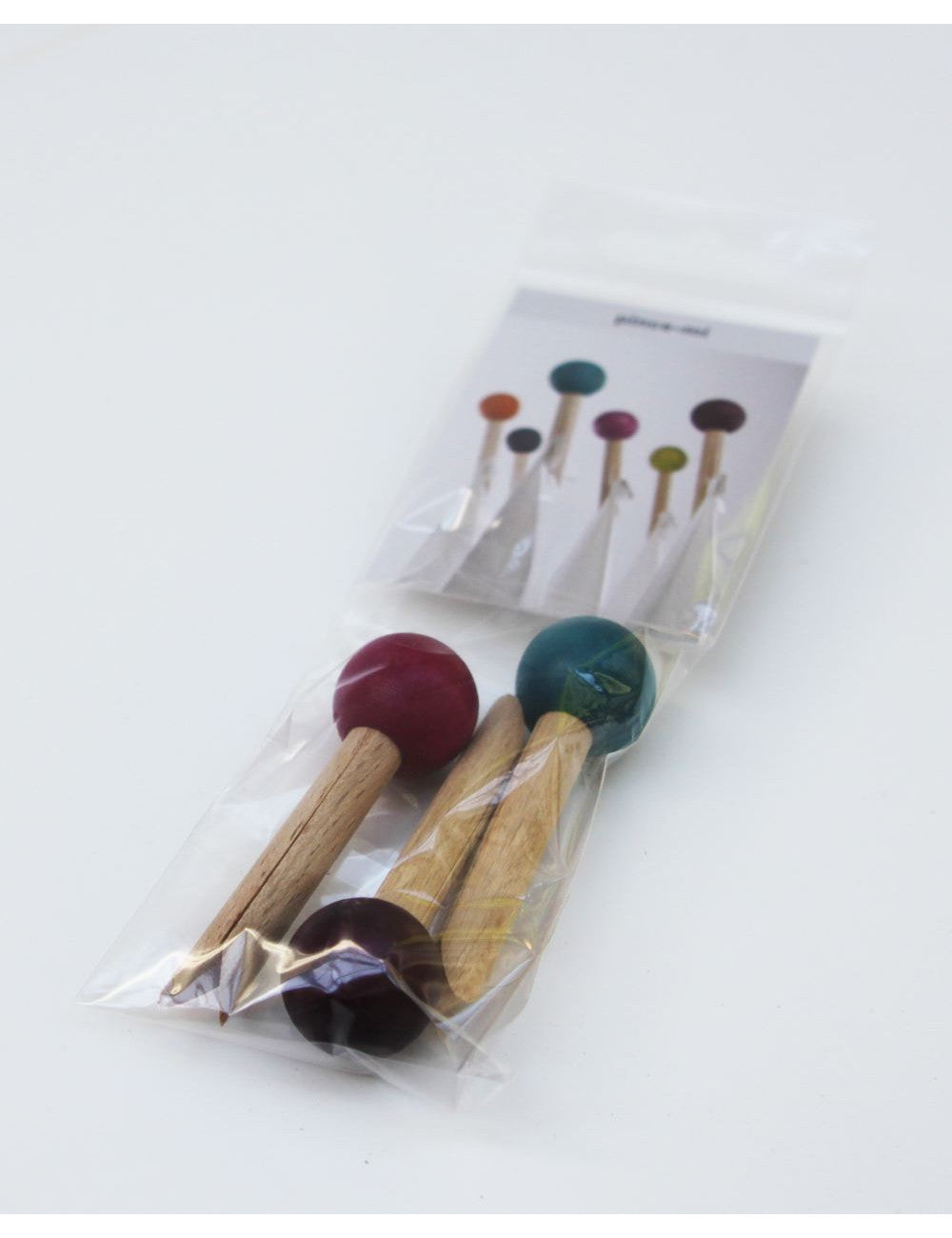 Pack de 3 Pinces en bois, parfaites pour la fermeture des sachets Kraft - La Droguerie Ecologique